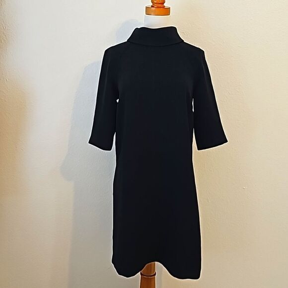 - JO NO FUI short Sleeve Black  Dress Women's ’s 44 - Picture 2 of 16